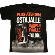 Oversize Print Hesburger t-shirt print